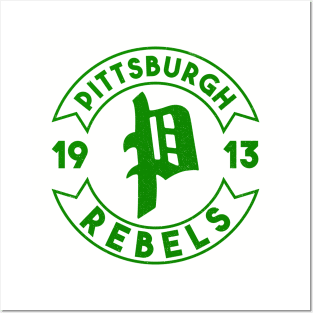 DEFUNCT - PITTSBURGH REBELS Posters and Art